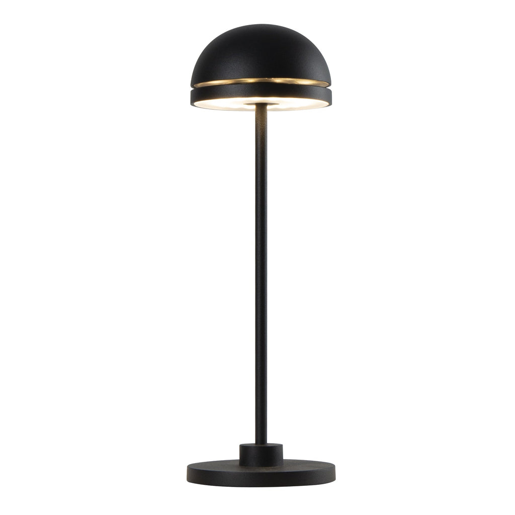 Duplo Cup - Lámpara de mesa inalámbrica - Aluminio - Negro