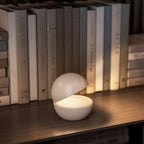 Good Night - Lámpara de noche inalámbrica - Aluminio - Blanco