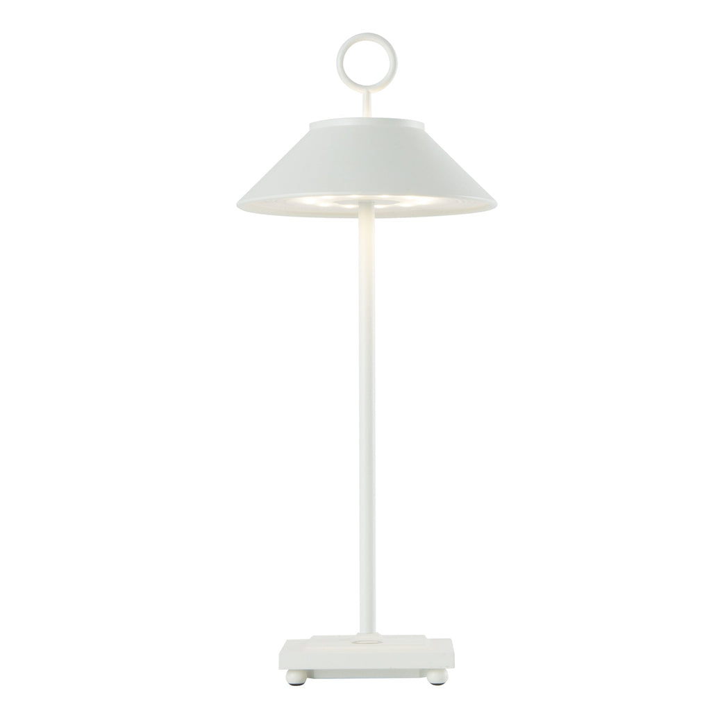 Marais - Lampe De Table Sans Fil - Aluminium - Blanc
