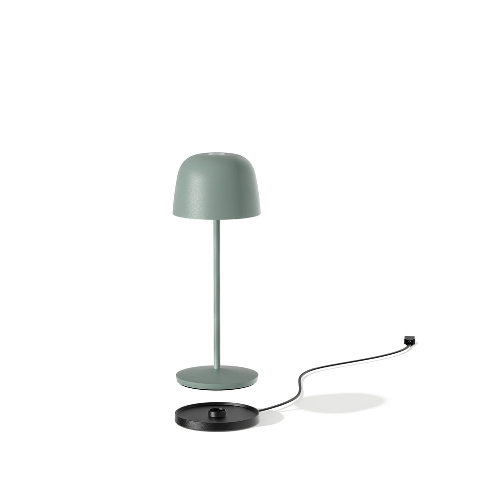 Sophia - Lámpara de mesa inalámbrica - Acero - Verde