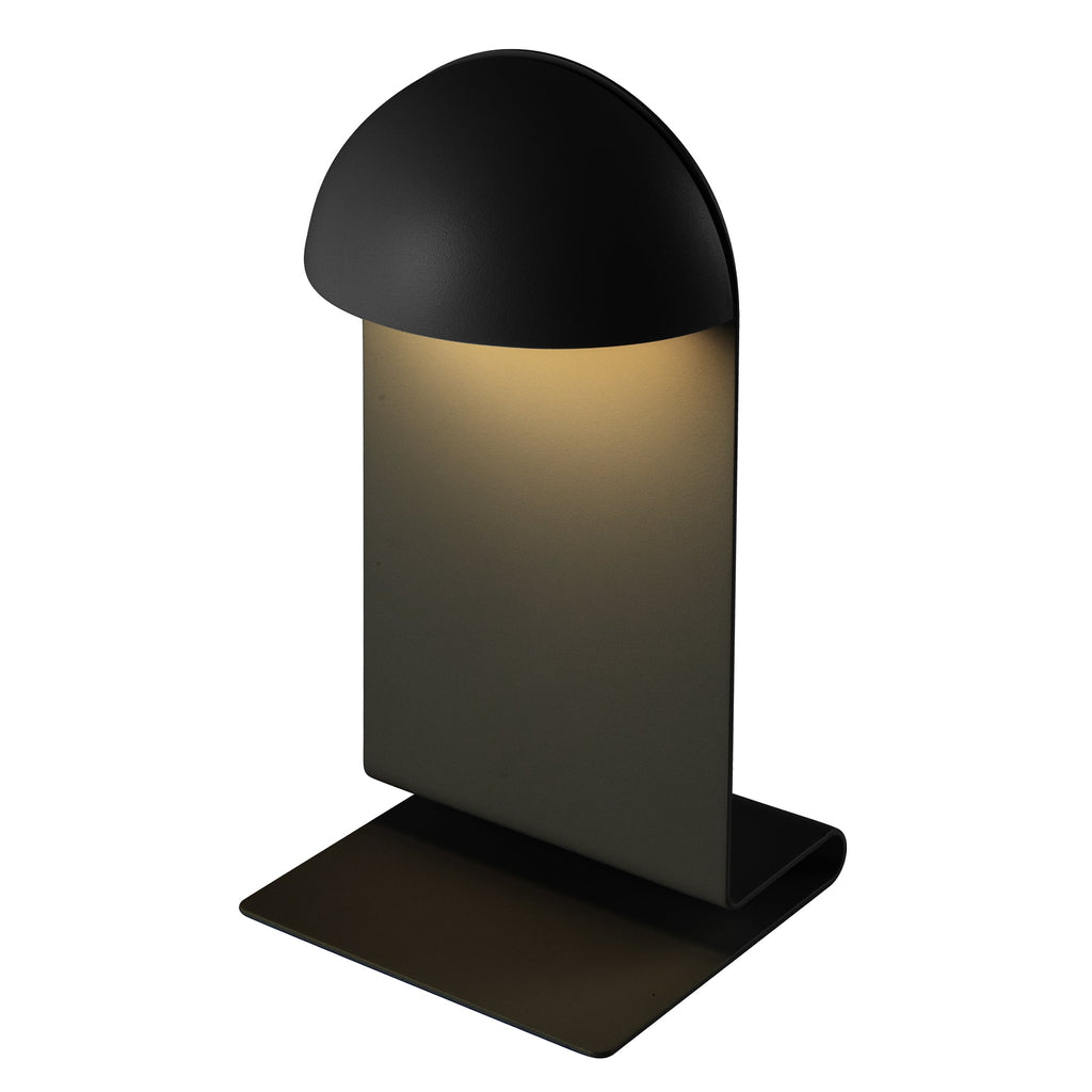 Midi - Lámpara de noche inalámbrica - Aluminio - Negro