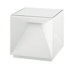 Cubox Mini - Lampe De Chevet Sans Fil - Aluminium - Blanc