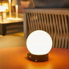 Globy - Lanterne Solaire - Plastique - Gris