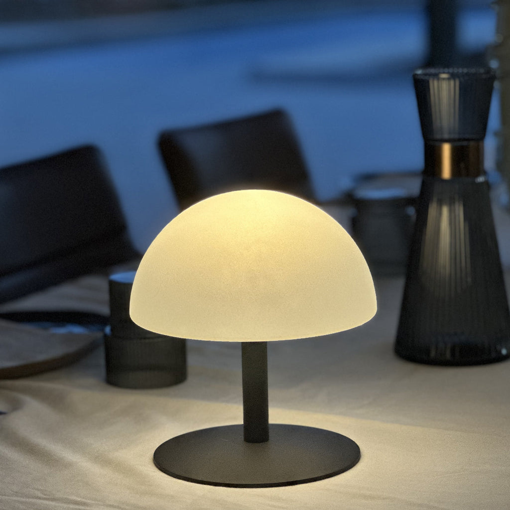 Neptune - Wireless Table Lamp - Plastic - Gray