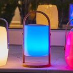 Woody - Lámpara con altavoz Bluetooth - Madera - Madera