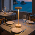 Sandy - Lámpara de mesa inalámbrica - Aluminio - Beige