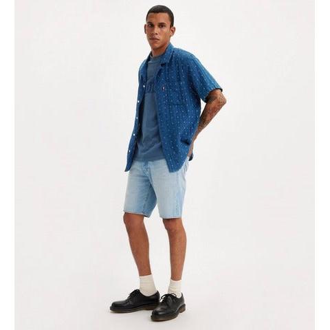 Levi's 501 Mid-Rise Denim Shorts Blue