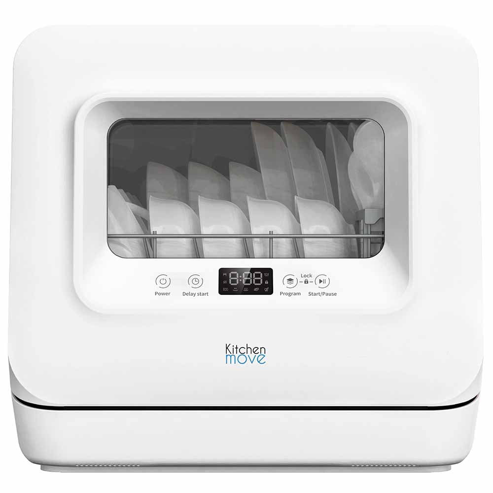 Compact Wash Clean Mini Dishwasher - White