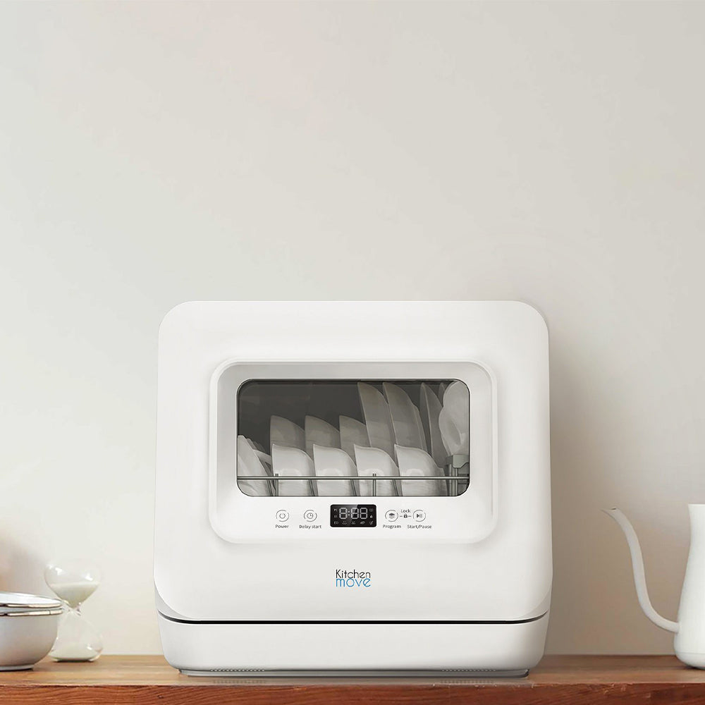 Compact Wash Clean Mini Dishwasher - White