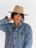 Chapeau Feutre Lea - Ivory