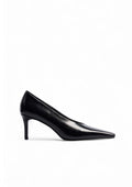 Zapatos de tacón de piel - Negro