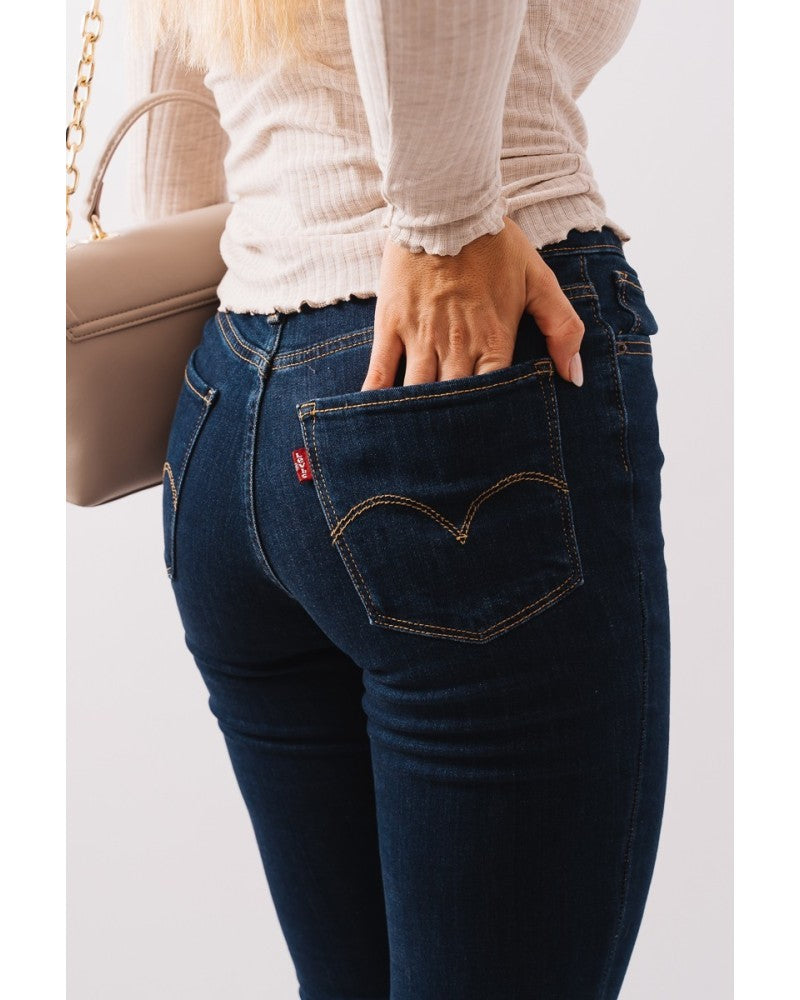 Levis 18882 0434 High Rise Skinny Pantalones Vaqueros Largos Mujer Azul