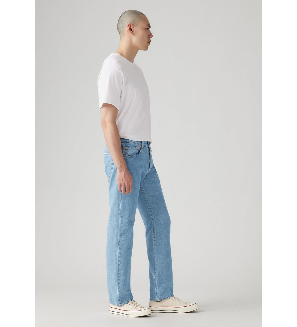 Levi'S, 501 Levi'S Original Ferry Building Blue, Light Indigo - Worn In