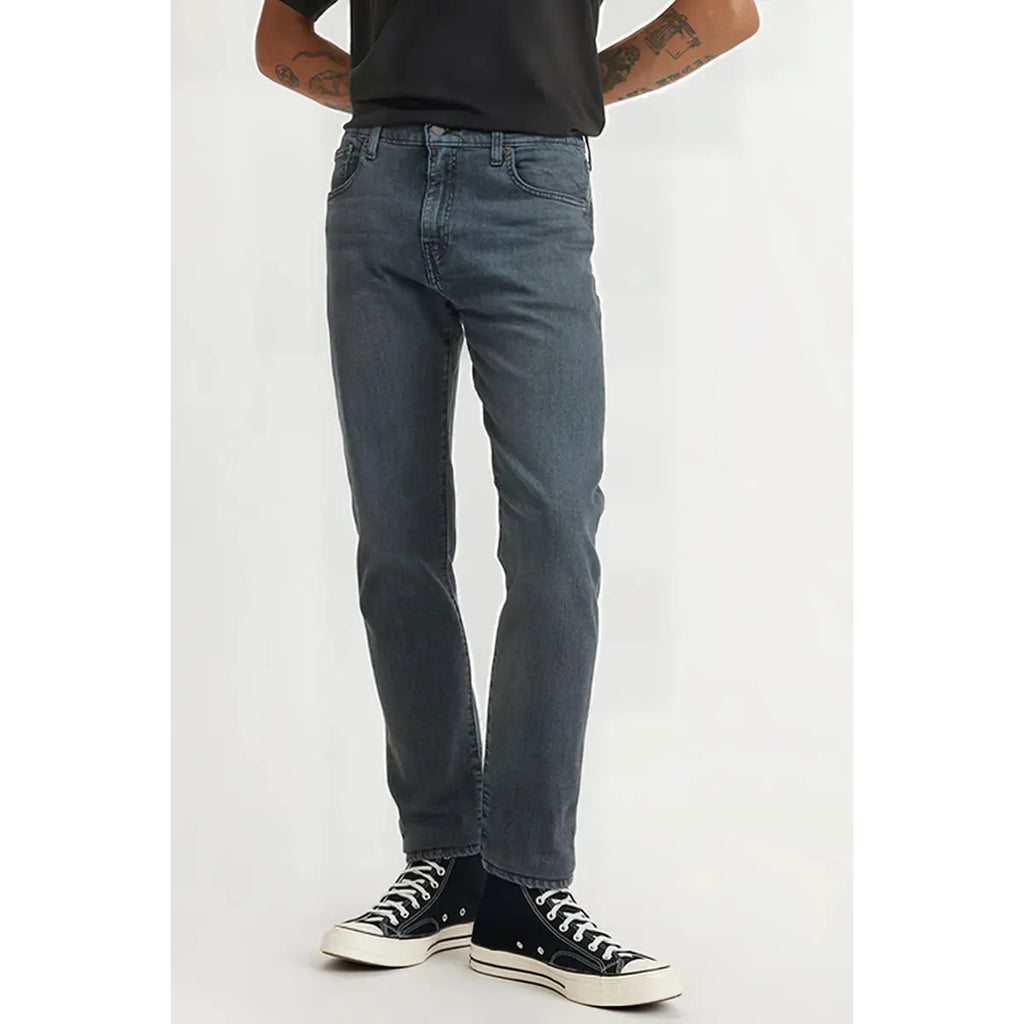 Jean Slim Tapered Taille Mi-Haute Levi's 512 Bleu