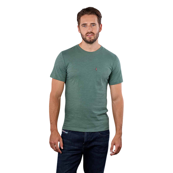 T-Shirt Levi's Classic Pocket Vert Foncé