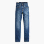 Jean Droit Taille Haute Levi's 724 Bleu