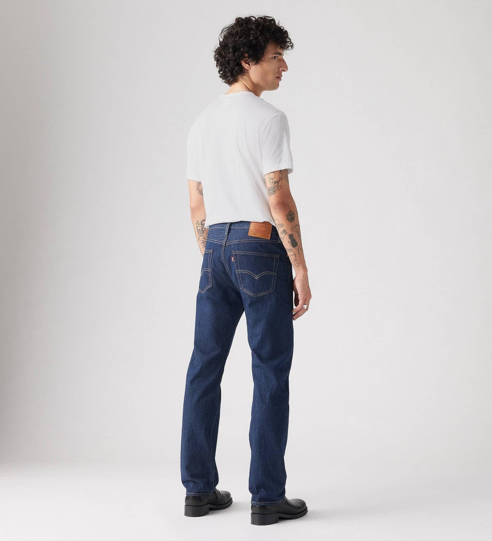 Levi'S Pantalon 501 Coupe Regular Bleu Foncé