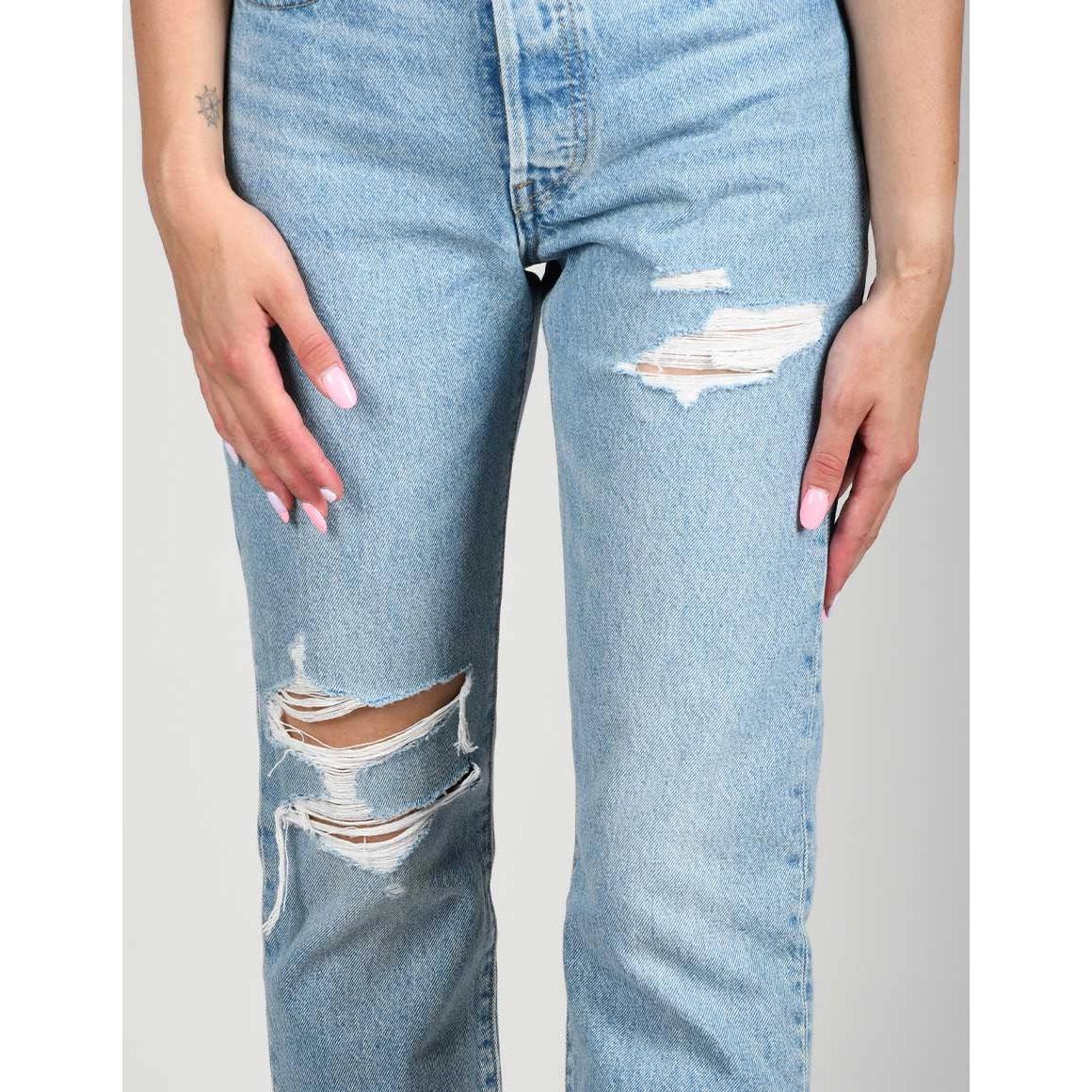 Jean Droit Taille Mi-Haute Levi's 501