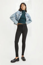Levi'S Mile High Super Skinny Black Celestial Size W23L30 | Skinny Pants Outlet | Women | Black