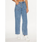 Jean Baggy Taille Mi-Haute Levi's Dad Réversible Bleu