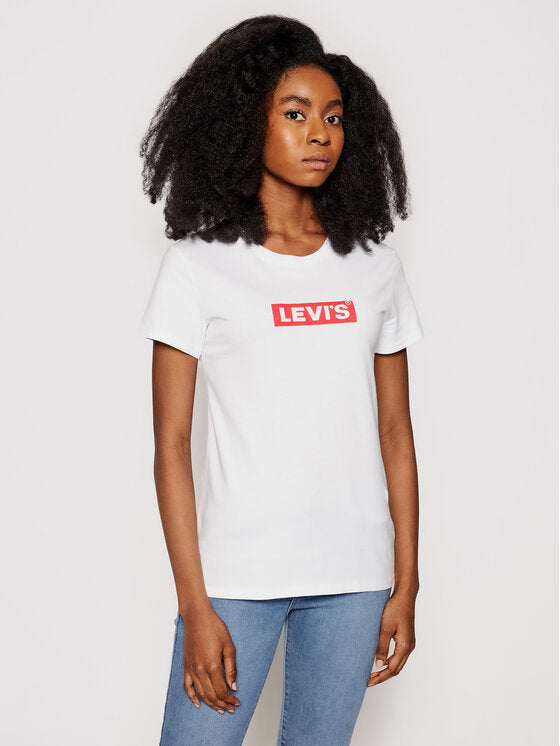 Levi'S T-Shirt The Perfect Tee Kolor Biały (17369-0903) - Damskie, Koszulki, Odzież | Galeria Marek