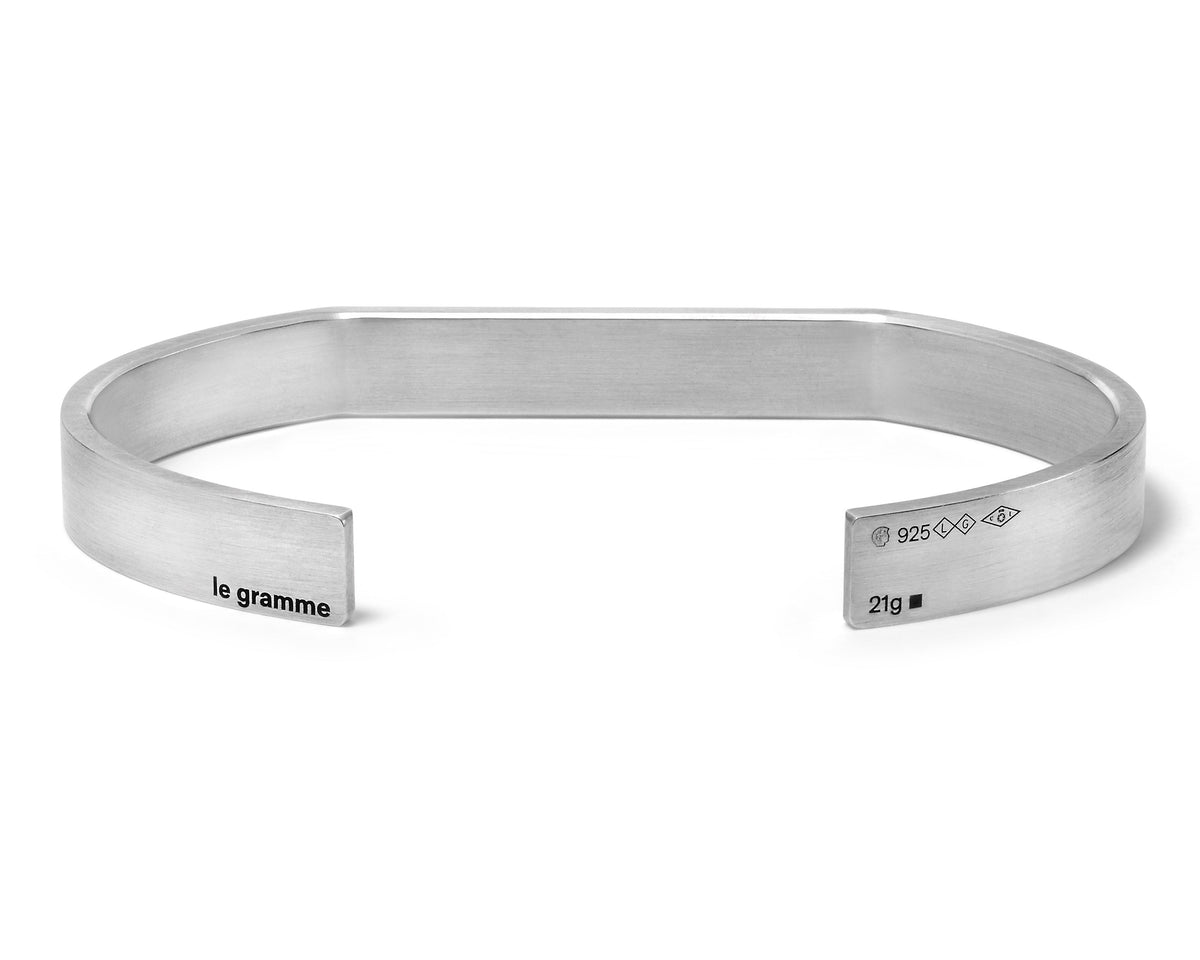Bracciale a nastro piatto da 21 g