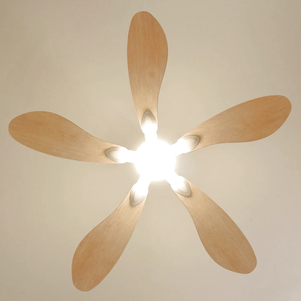 Libellule Teinté Chêne | Wentylator sufitowy – Ø 137 cm