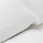 Flat Sheet - Washed Linen 190G/M² - White