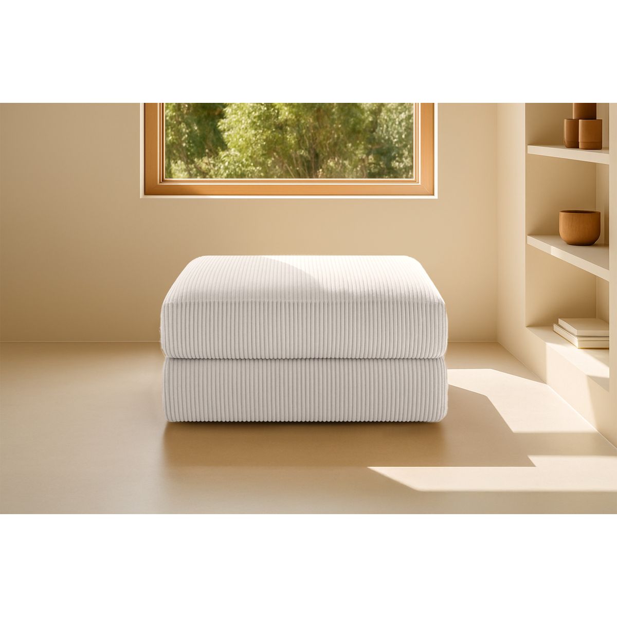 Lincoln Pouf - Corduroy
