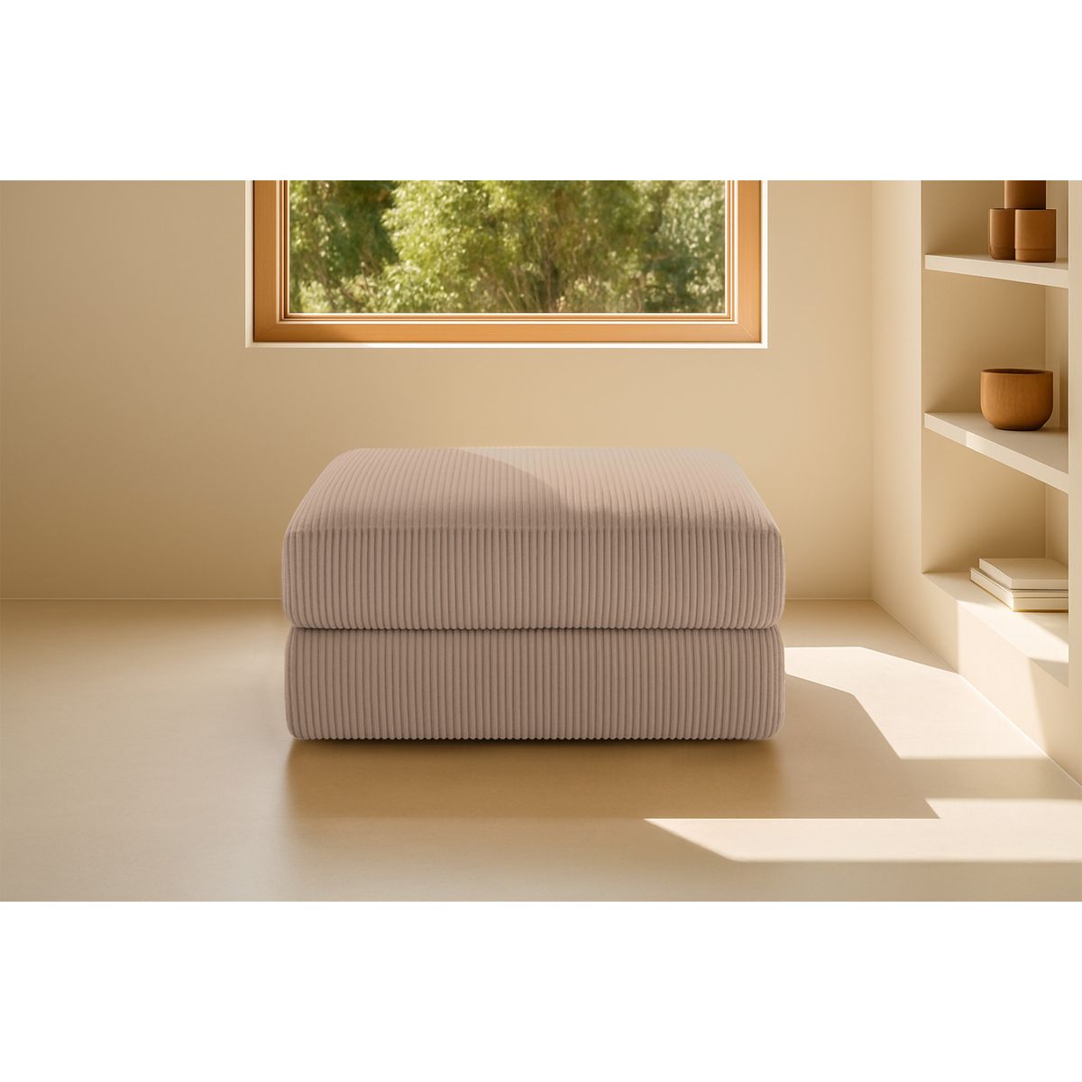 Lincoln Pouf - Corduroy