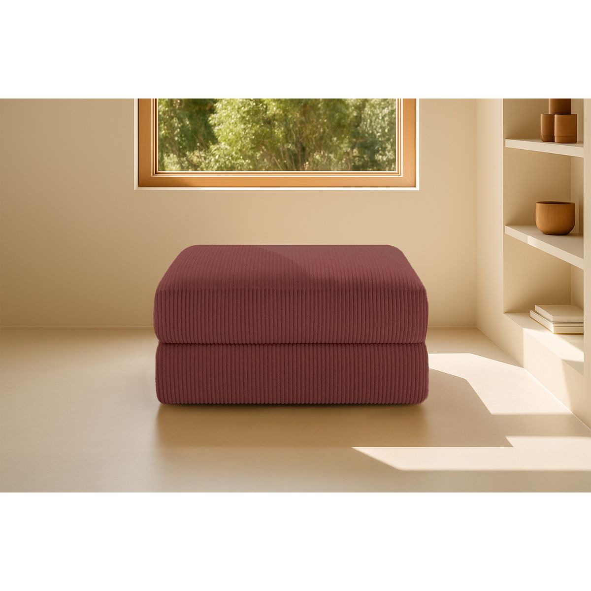 Lincoln Pouf - Corduroy