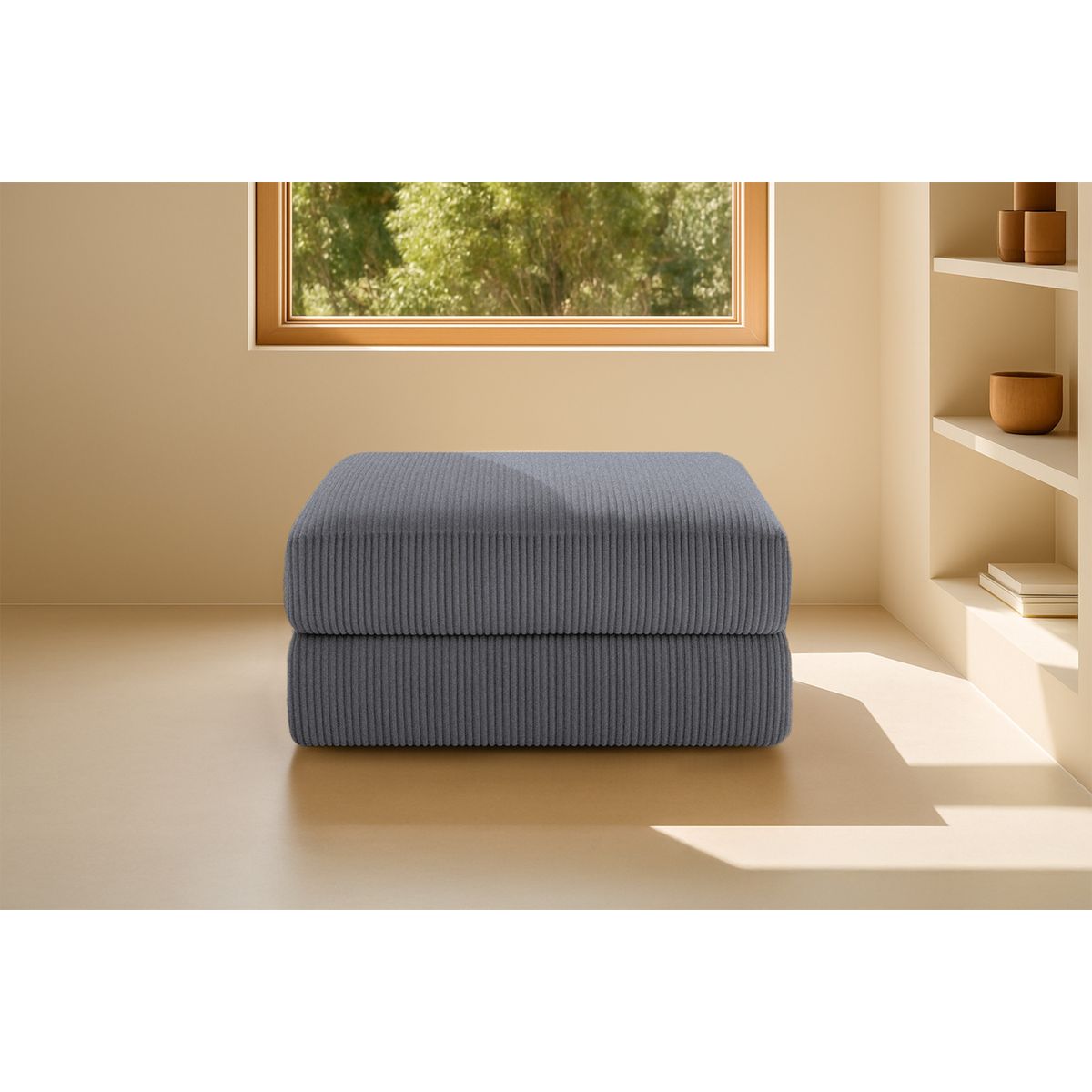 Lincoln Pouf - Corduroy
