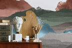 Wandbild Line Water - Schattiert