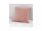 Gaia - Taie D'Oreiller - Double Gaze De Coton - Rose Peche