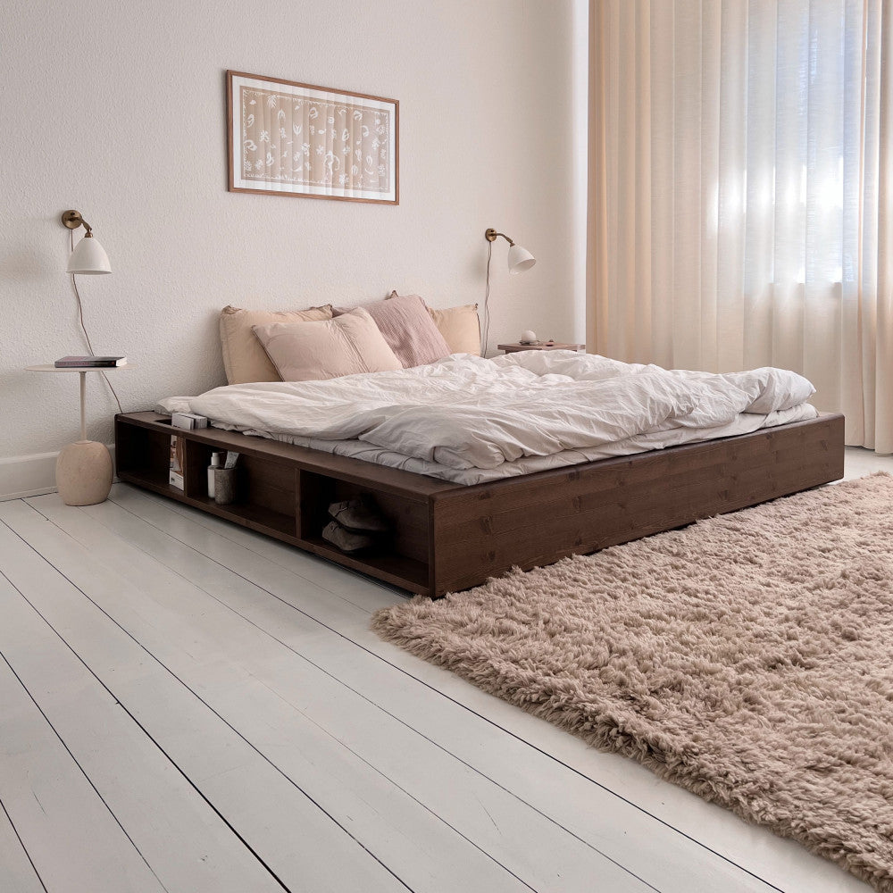Ziggy - Letto - Legno - Legno scuro
