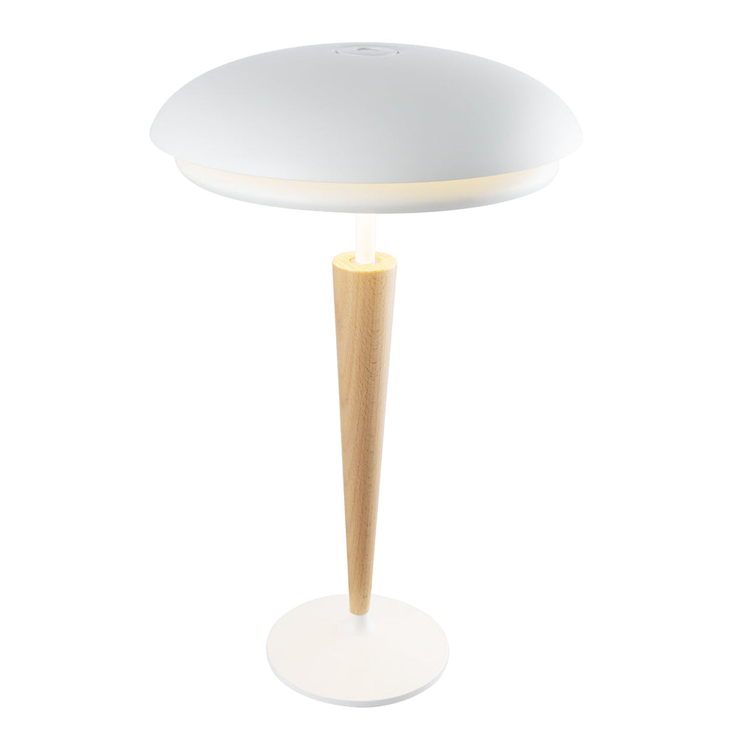 Lapis - Lámpara de mesa inalámbrica - Aluminio - Madera