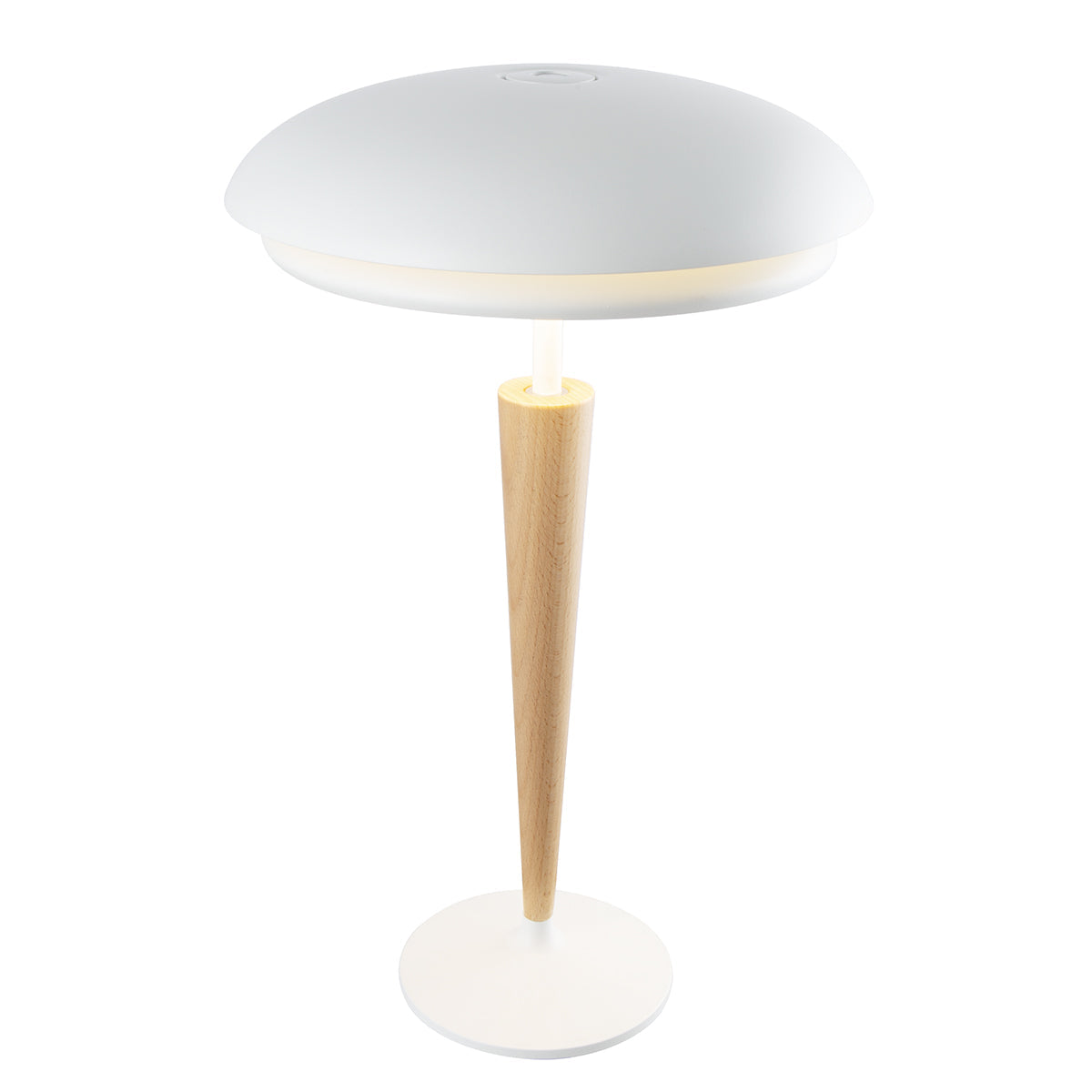 Lapis - Lámpara de mesa inalámbrica - Aluminio - Madera