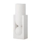 Salome - Lot de 2 Vases - Blanc - Grès