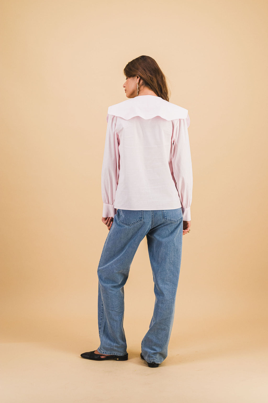 Pale Pink Collar Shirt