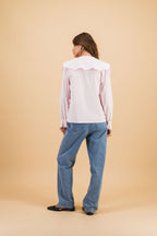 Pale Pink Collar Shirt