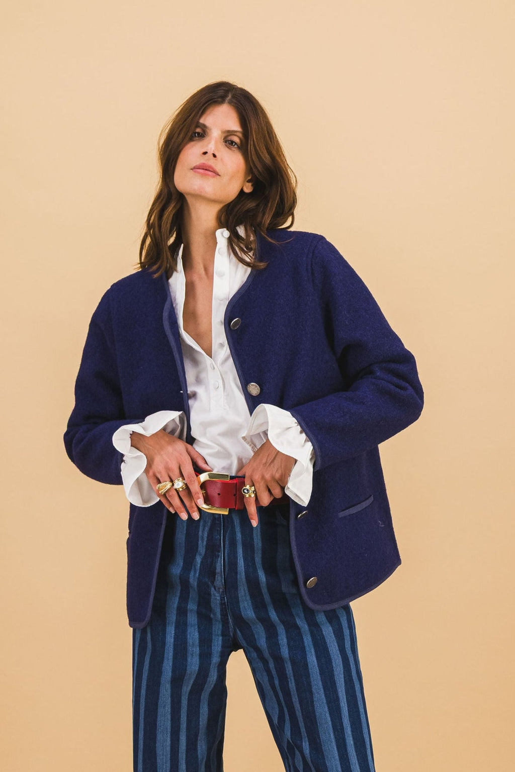 Rodrigue Navy Jacket