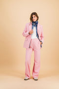Chaqueta ámbar rosa