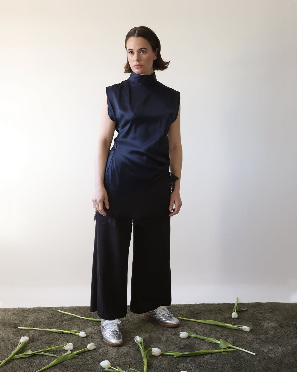 Sneakers Ten - Argent