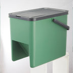 Bergen - 3 Cubos de Basura de Reciclaje 3X20L - Plástico - Multicolor