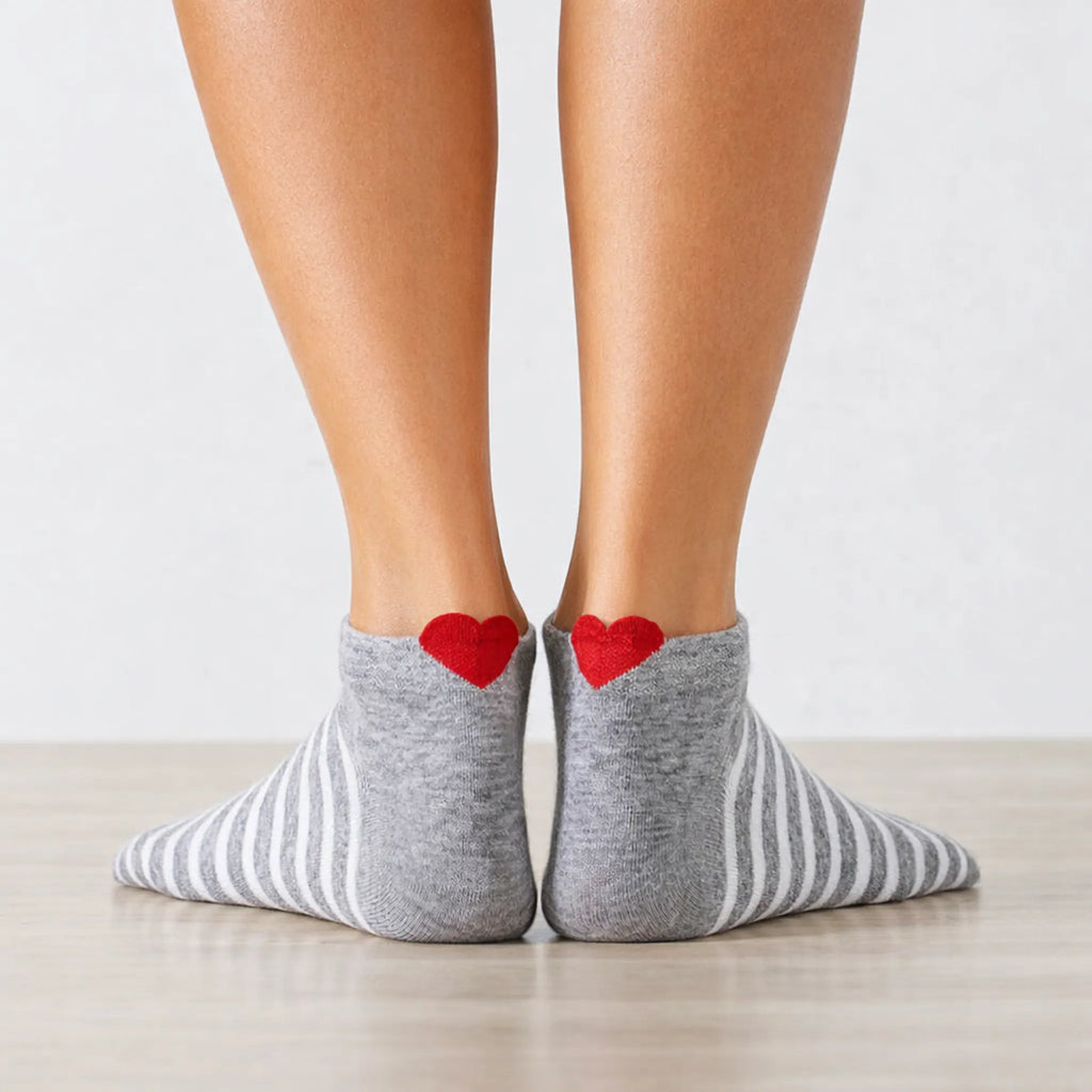 Lot De 5 Chaussettes Coup De Coeur Marine