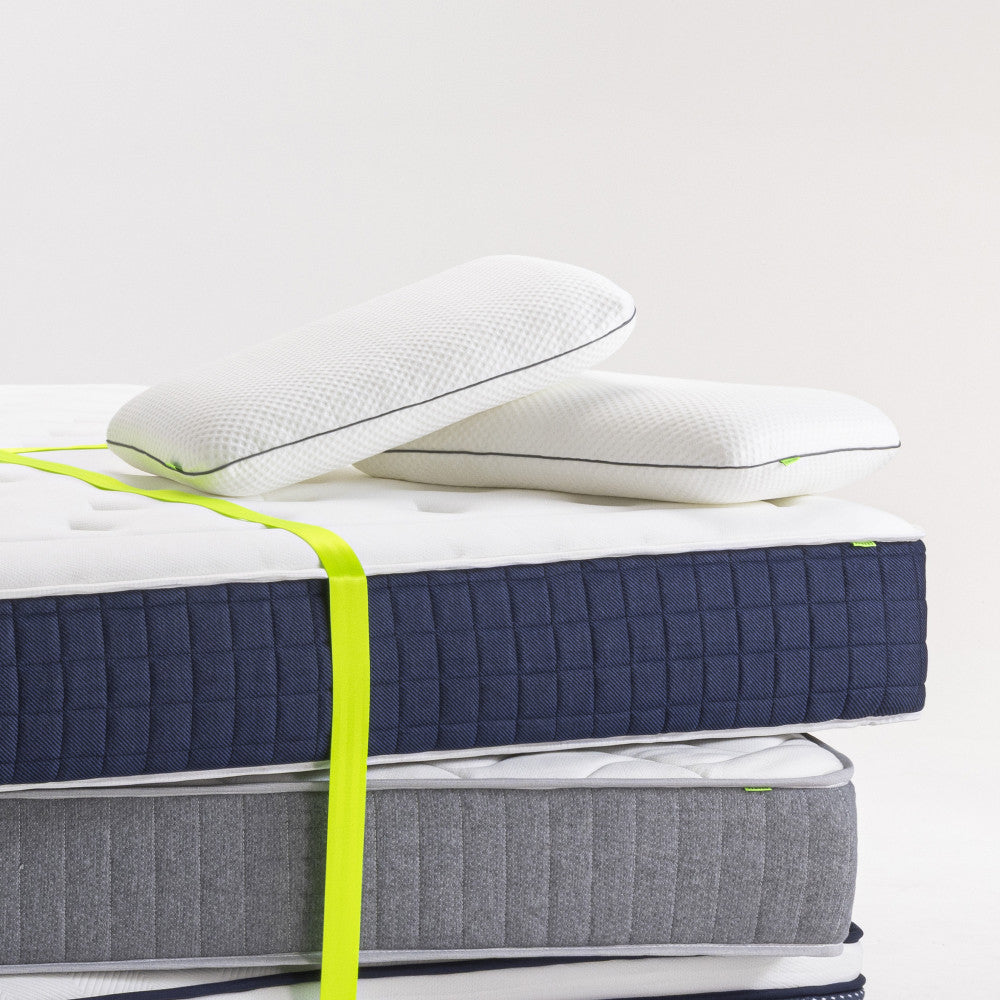 Neo - Set di 2 cuscini in memory foam - Bianco