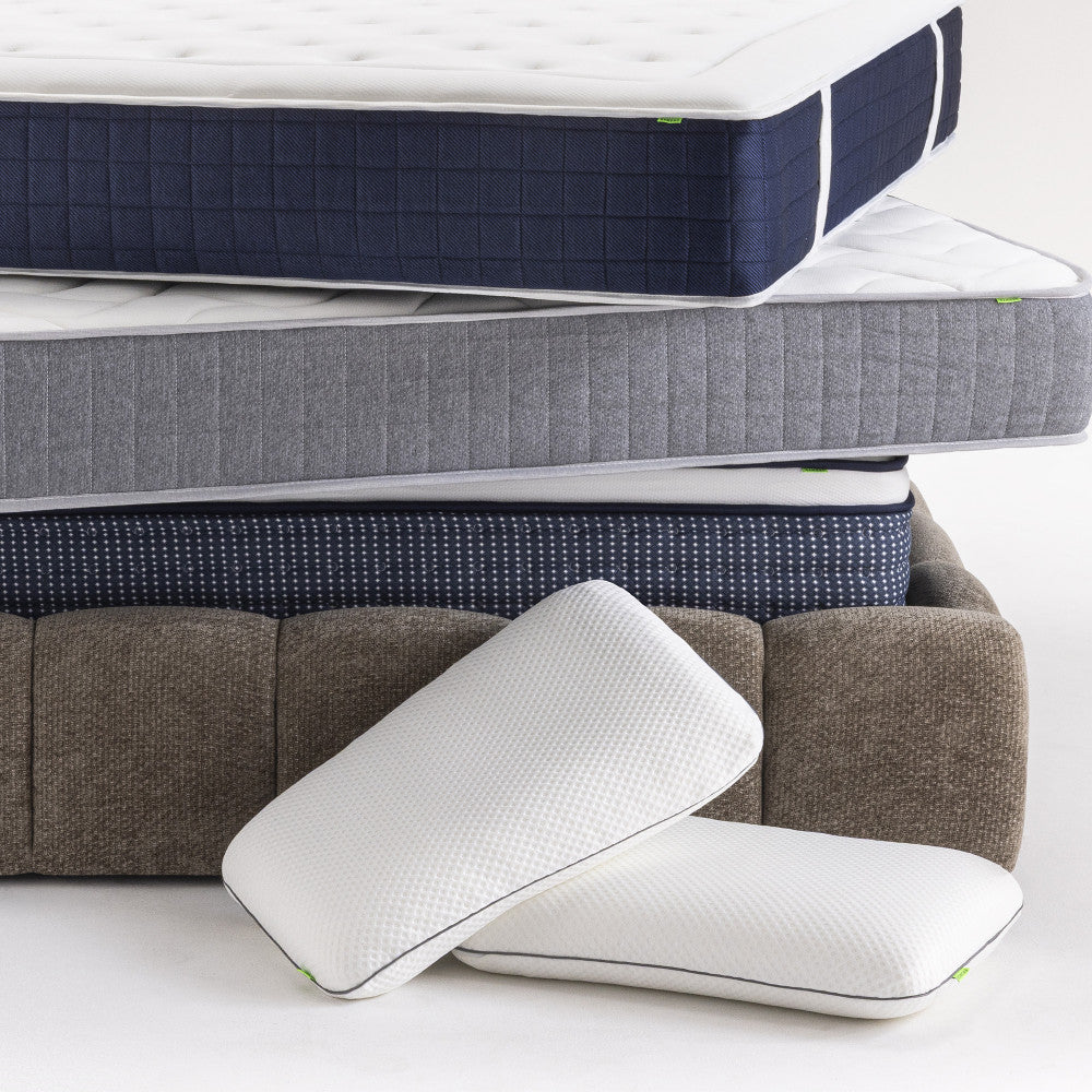 Neo - Set di 2 cuscini in memory foam - Bianco