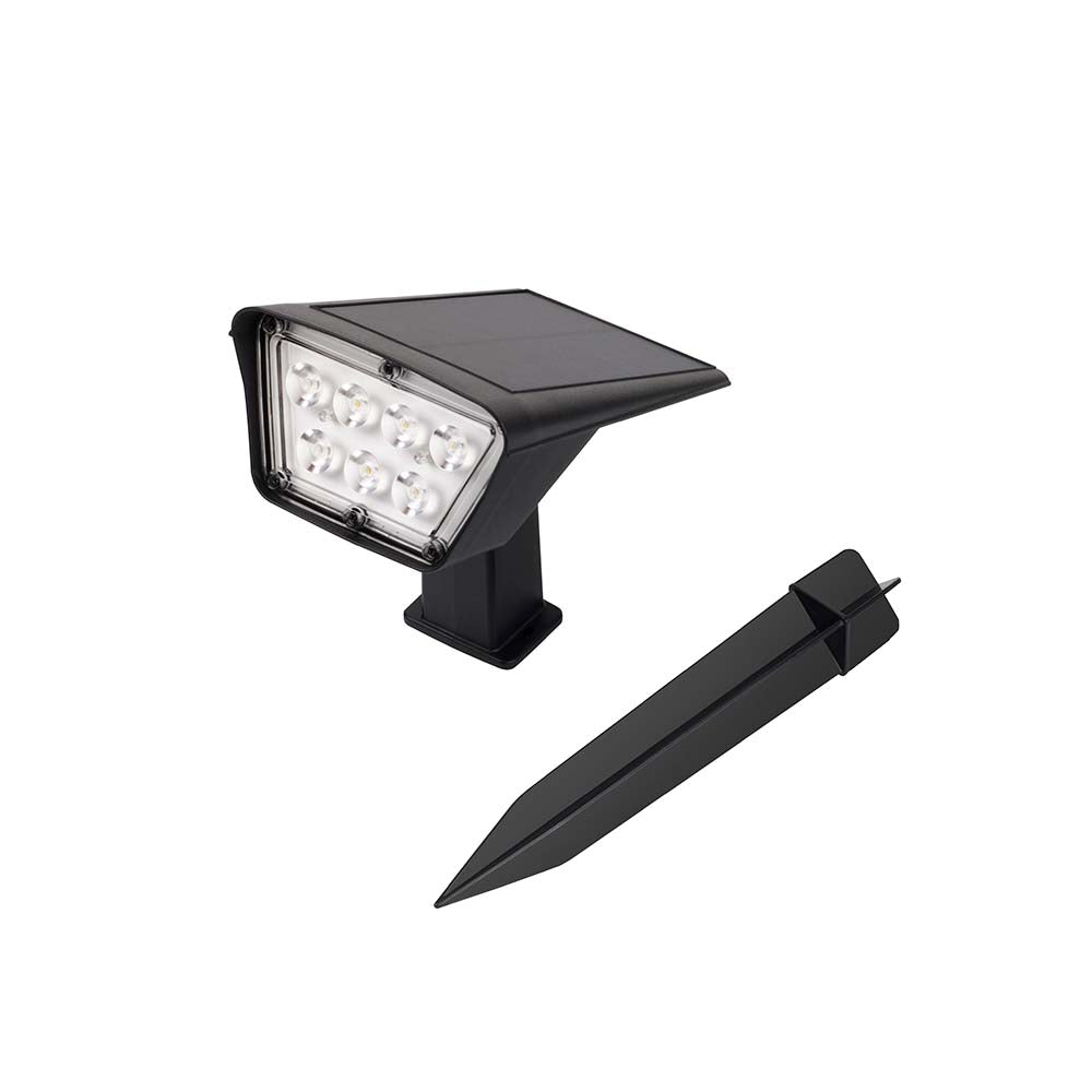Curtis - Spot Solaire - Plastique - Noir
