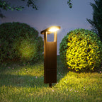 Brity - Baliza y Poste Solar - Plástico - Negro