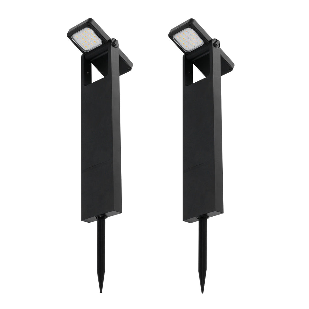 Brity - Baliza y Poste Solar - Plástico - Negro